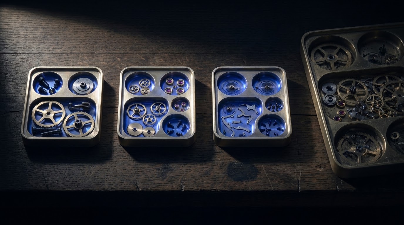 One set per job, instead of one set for everything