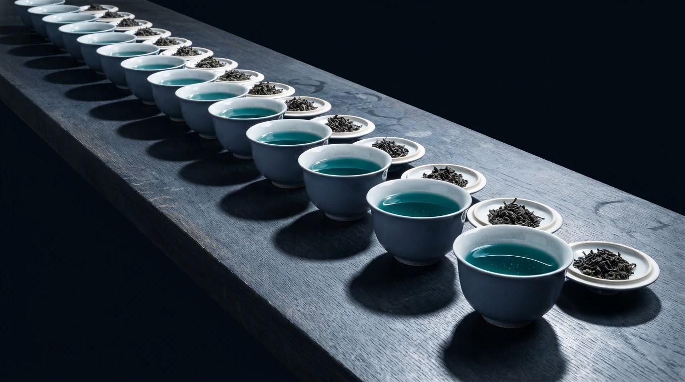 Twelve samples with nothing left to tell between them