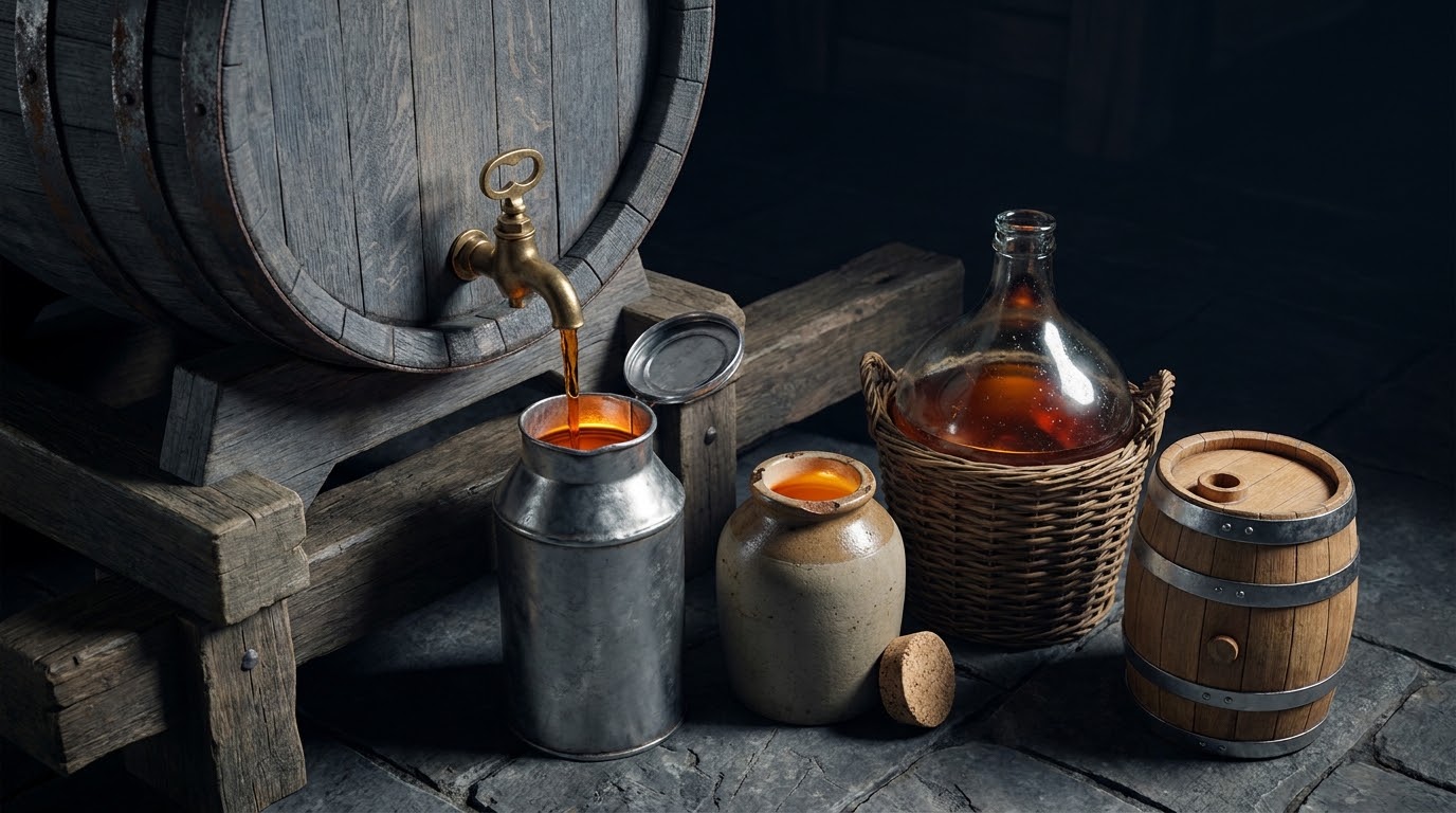 One tap, four unlike vessels, each the form its own trade uses